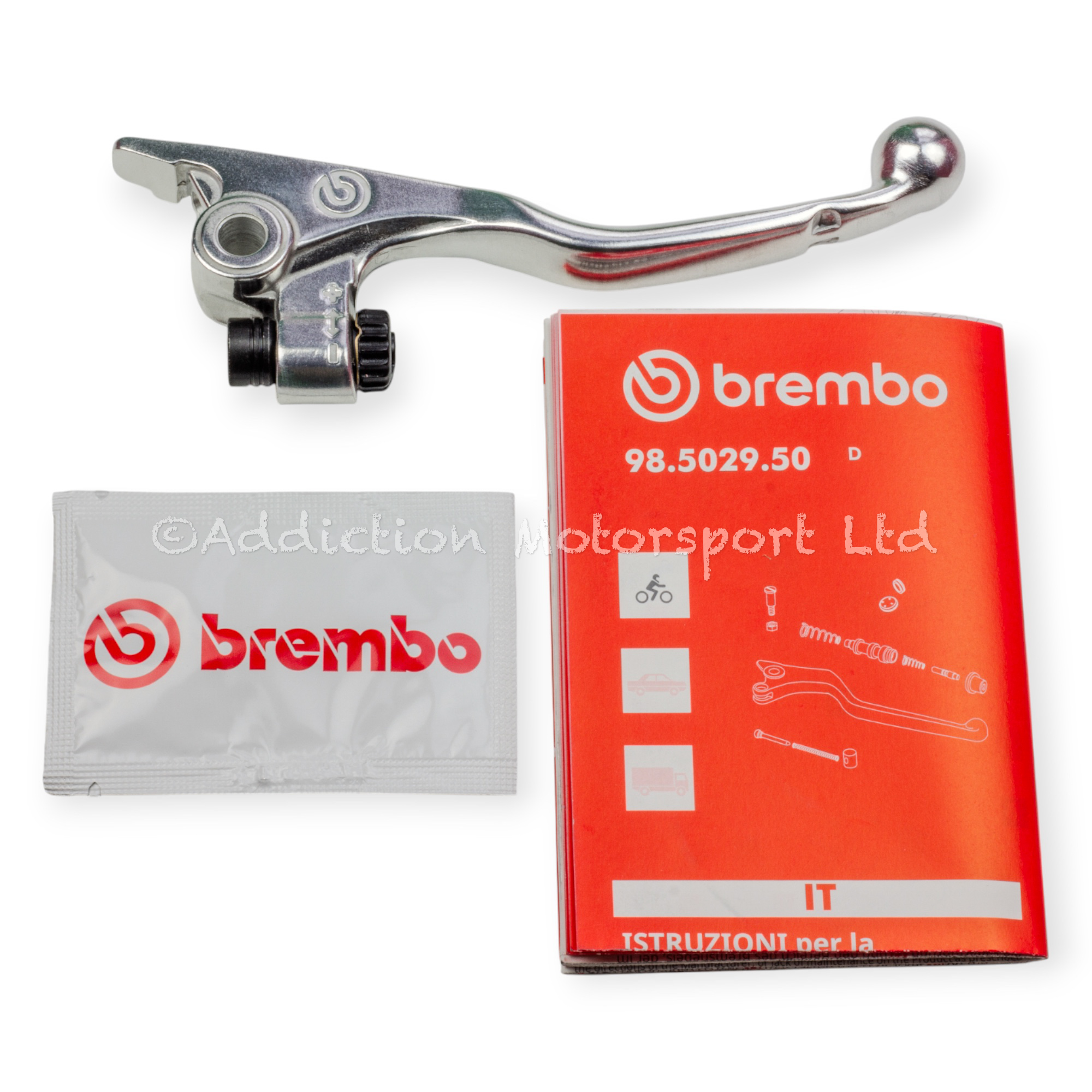 Brembo MX Enduro Offroad Spare Brake Lever for Brake Master Cylinder PS10x16 - Addiction Motorsport Ltd